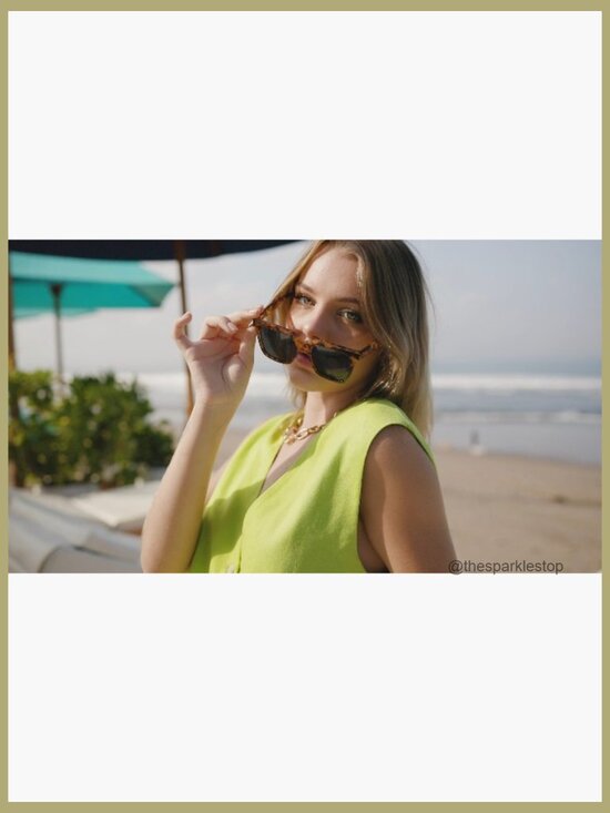 Large Square Sunglasses Polarized UV400 Protection Retro Style main image 4